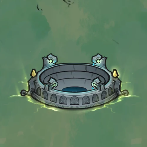 华丽场景特效展示 - 包含火焰、光影等视觉特效